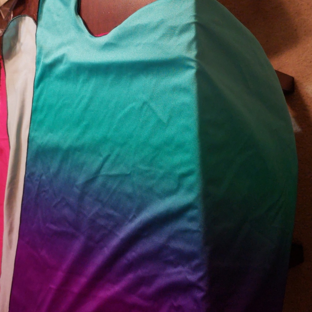 Multi Colored Swimsuit Sarong